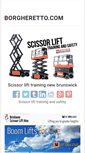 Mobile Screenshot of borgheretto.com